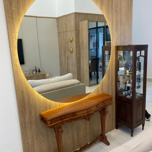 Espelho Redondo com LED