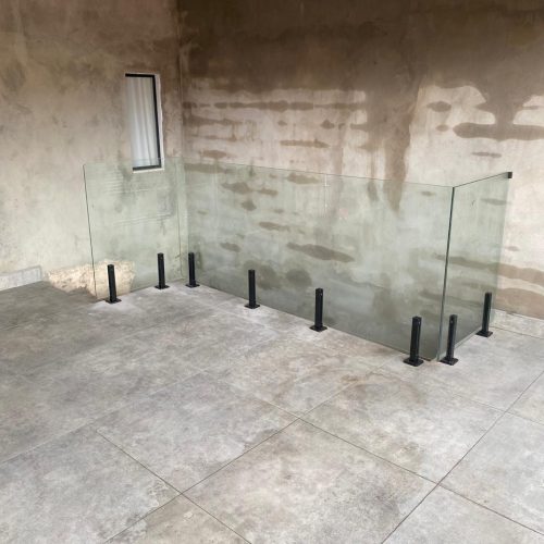 Com pinça de Inox (Torre 300mm) preto